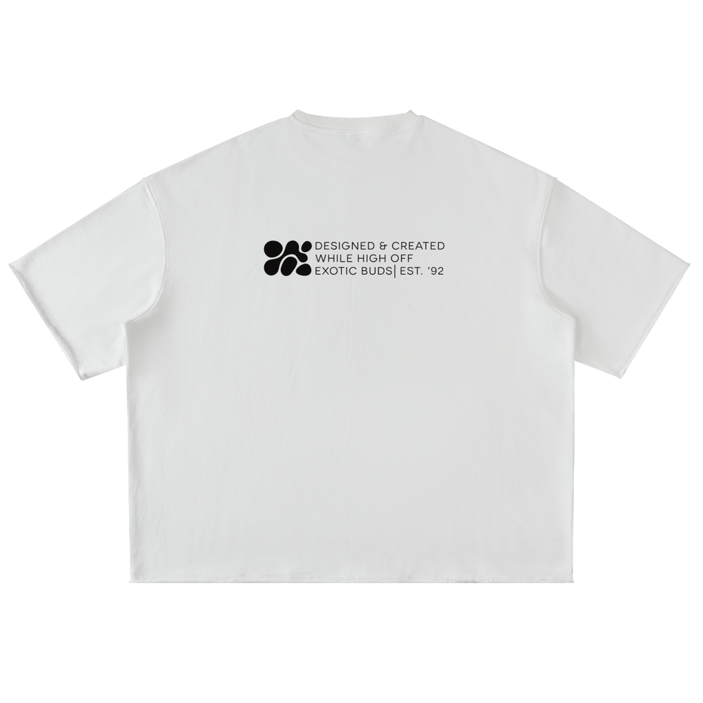 Washed Rolled Hem Half Sleeve T-Shirt
