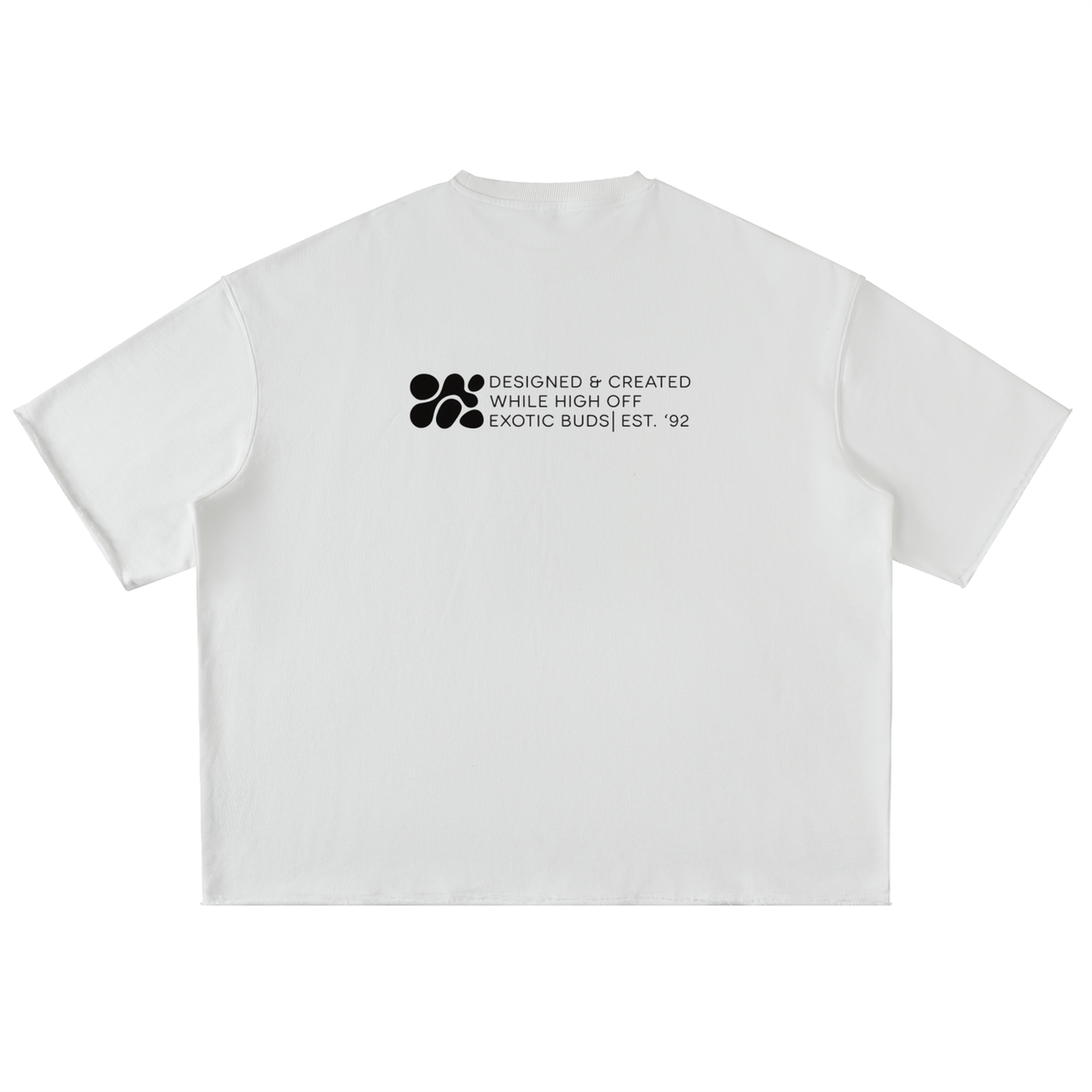 Washed Rolled Hem Half Sleeve T-Shirt