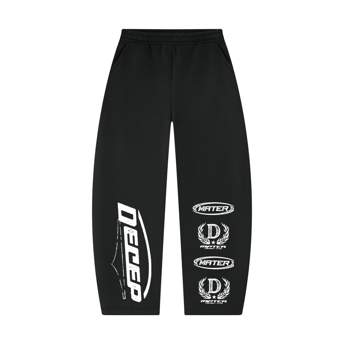 Unisex Barrel Leg Sweatpants