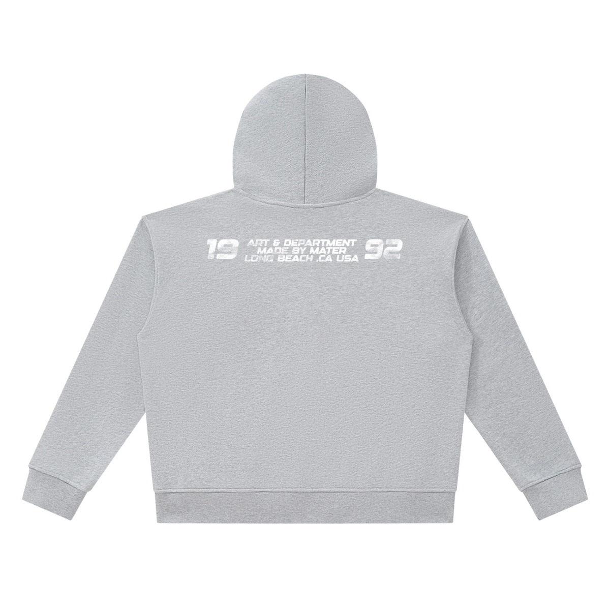 Unisex Heavyweight Full Zip Boxy Hoodie