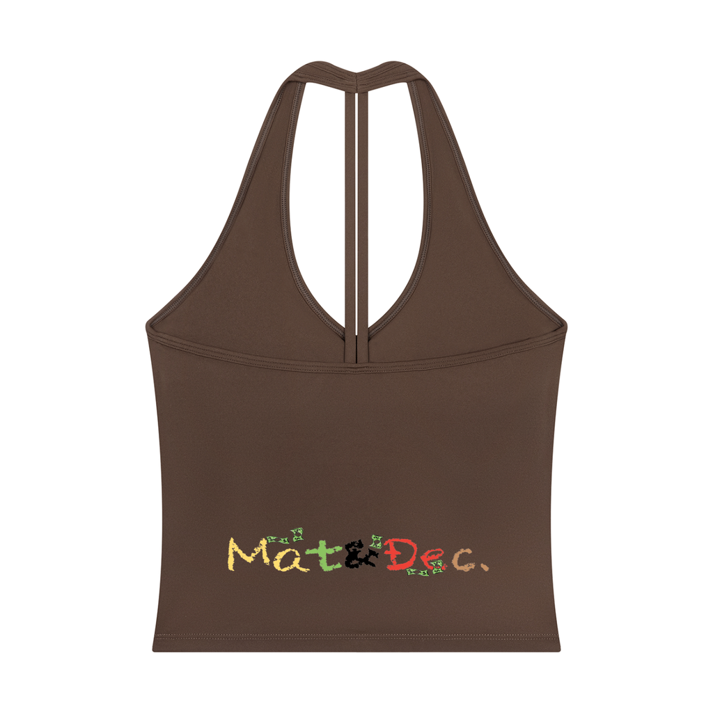 Women’s Halter V-Neck Yoga Tank Top