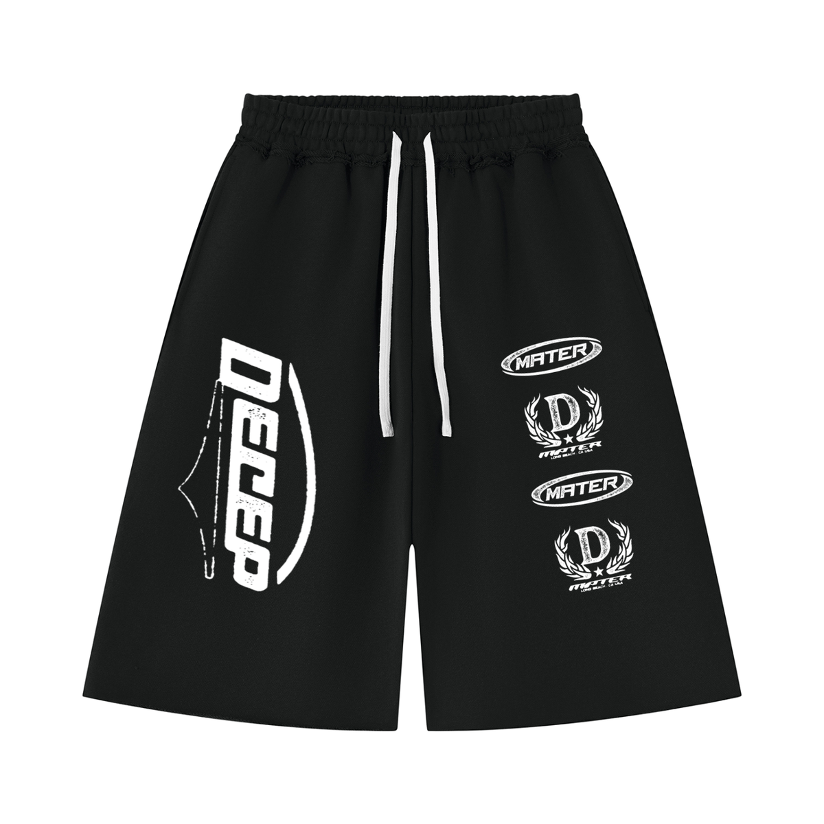 Unisex Heavyweight Raw Edge Shorts