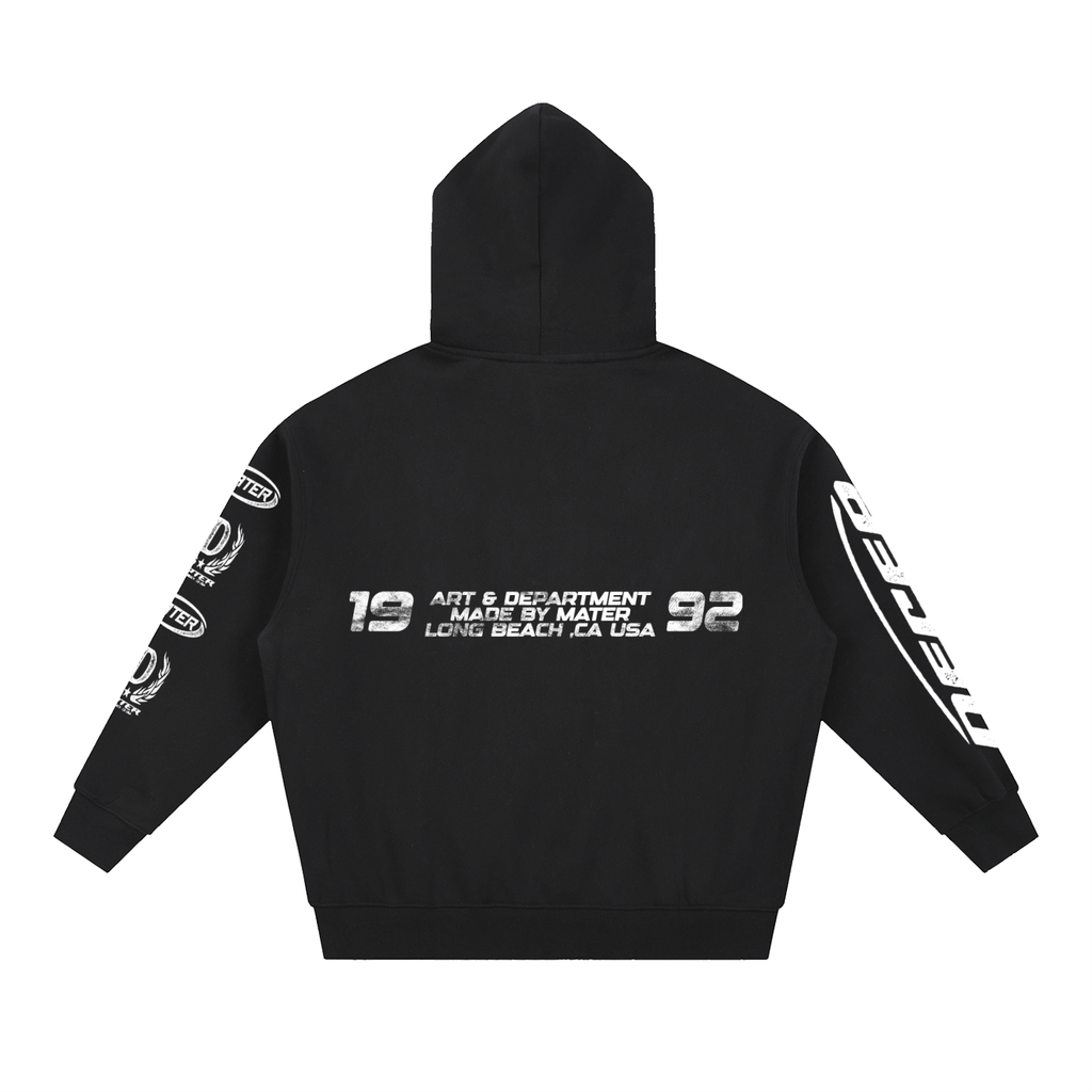 Essential Oversized Fleece Boxy Hoodie