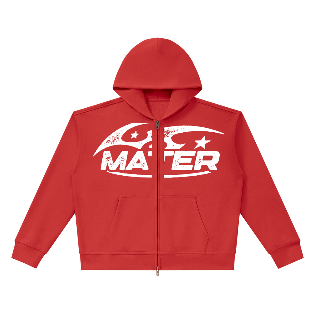 Unisex Heavyweight Full Zip Boxy Hoodie