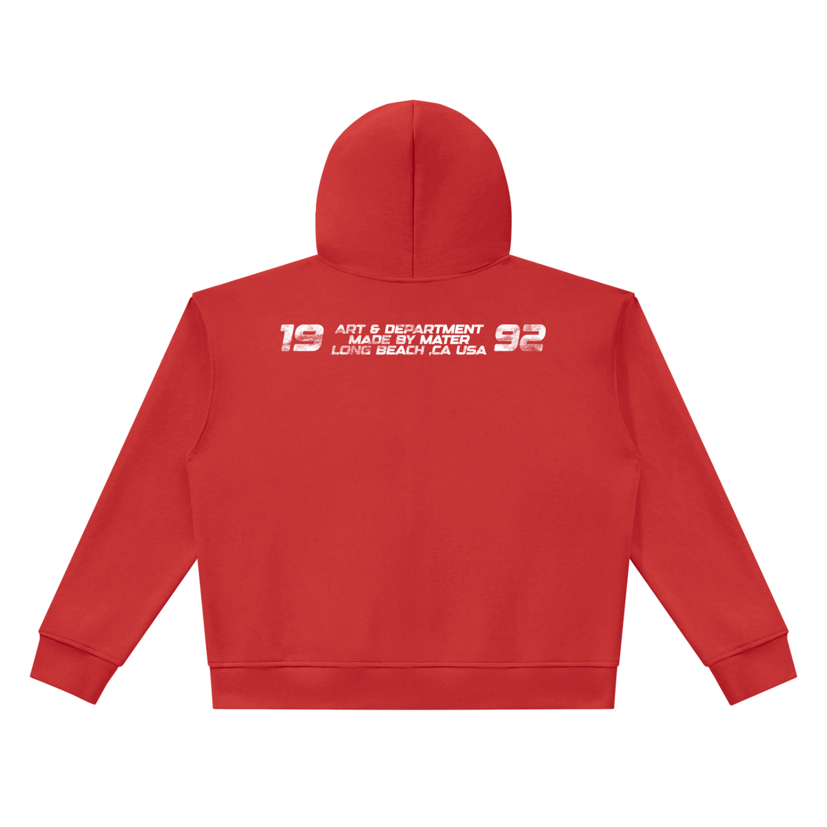 Unisex Heavyweight Full Zip Boxy Hoodie