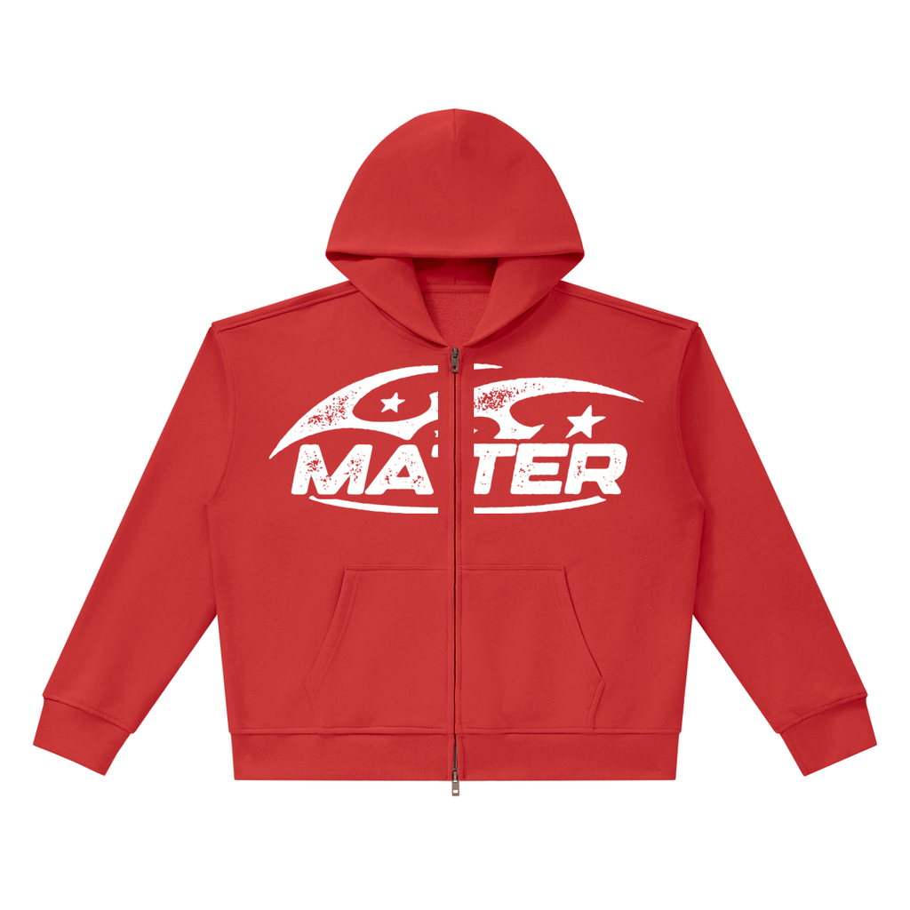 Unisex Heavyweight Full Zip Boxy Hoodie