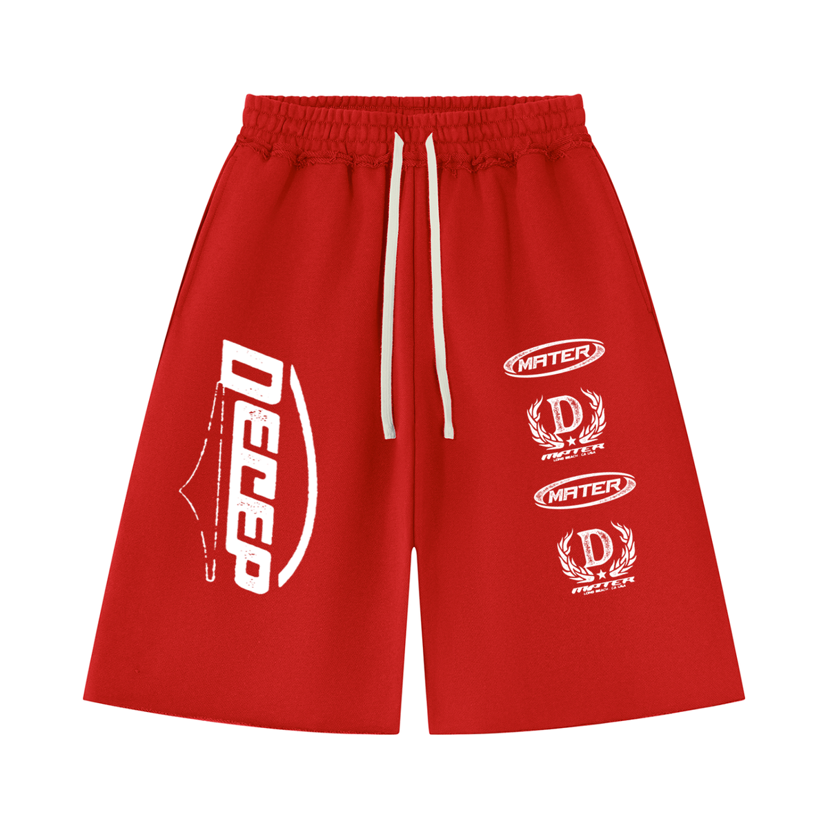 Unisex Heavyweight Raw Edge Shorts