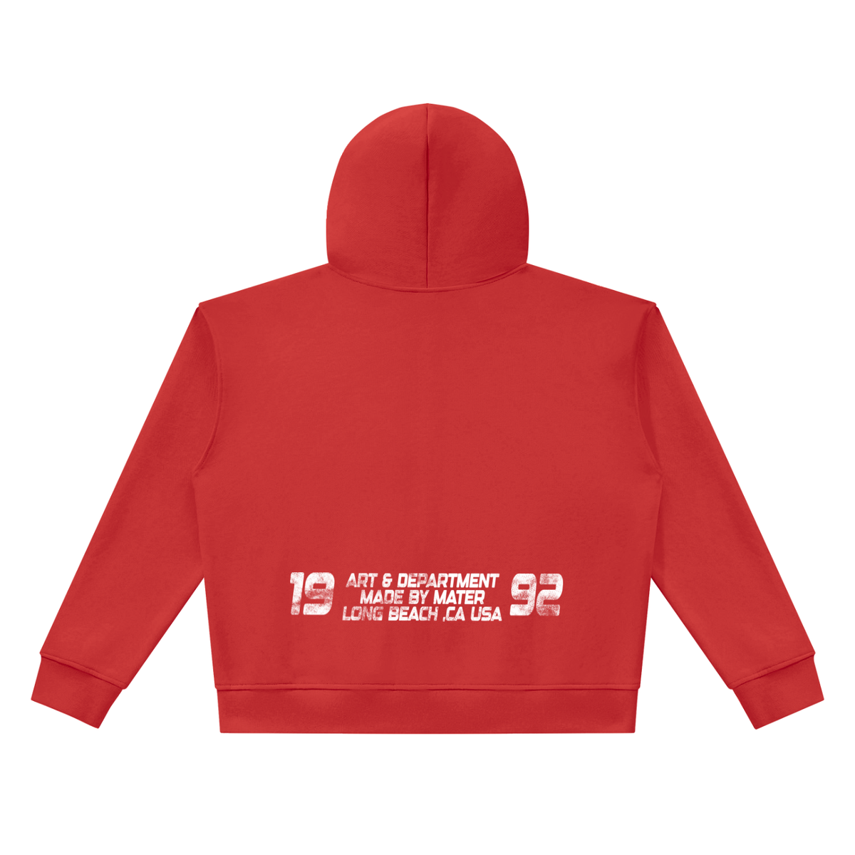 Unisex Heavyweight Full Zip Boxy Hoodie