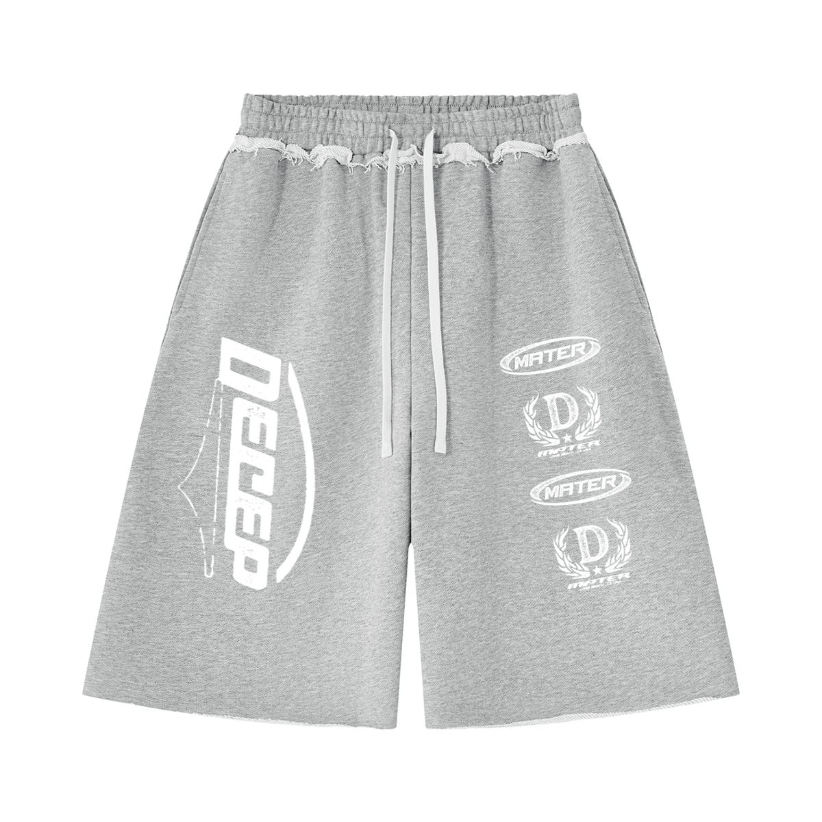 Unisex Heavyweight Raw Edge Shorts